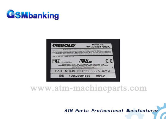49-221669-000A Diebold ATM Parts แป้นพิมพ์ตัวดำเนินการ OPTEVA USB
