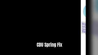 Hyosung CDU แคลมป์สปริงแรงบิด