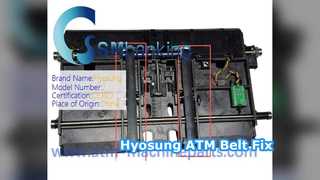 Hyosung CDU Clamp Carriage สายพานแบนส่วน ATM