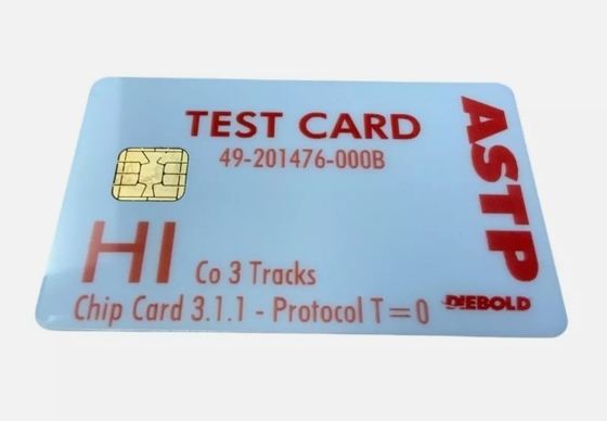 Diebold Nixdorf Hi-Co การ์ดทดสอบ ASTP 49201476000B ✅ การ์ดเส้นแม่เหล็ก OEM