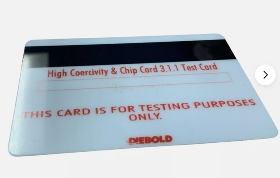 Diebold Nixdorf Hi-Co การ์ดทดสอบ ASTP 49201476000B ✅ การ์ดเส้นแม่เหล็ก OEM