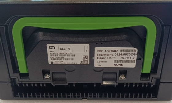 1750301684 01750301684 อะไหล่เครื่อง ATM DN 200 N906 Diebold Nixdorf AIC ALL IN CASSETTE CONV แอตแมนอะไหล่