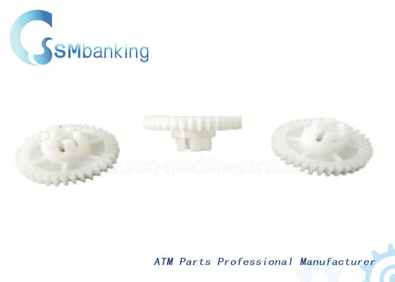 445-0587806 NCR ATM Parts 36T เกียร์พลาสติกสีขาว