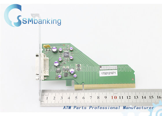 1750121671 ชิ้นส่วน ATM ของ Wincor Nixdorf DVI-ADD2-PCIe-X16 Shield AB 01750121671