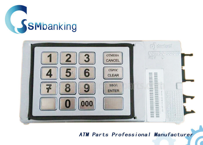เครื่อง ATM NCR คีย์บอร์ดเดิม EPP 58xx ทุกภาษา ภาษาอังกฤษ รัสเซีย สเปน Pinpad คีย์เหล็ก