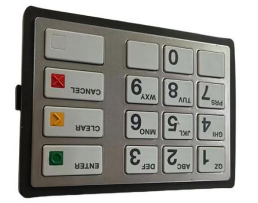 49249441768A 49-249441-768A อะไหล่ ATM คีย์พาด Diebold EPP7 PCI-Plus LGE ST STL HTR ENG ((US) อะไหล่ ATM